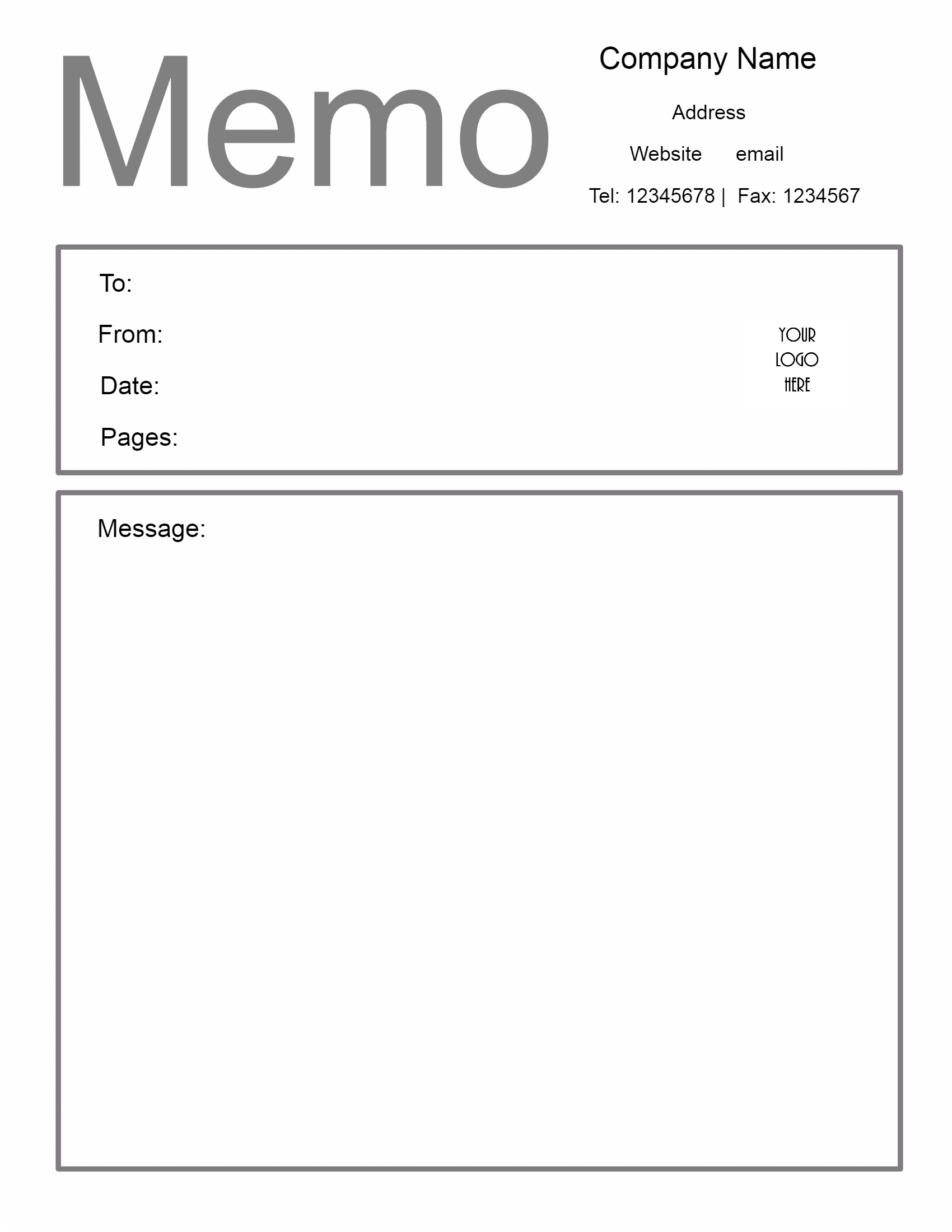 Free Memo Template For Word from bazarpowerful.weebly.com